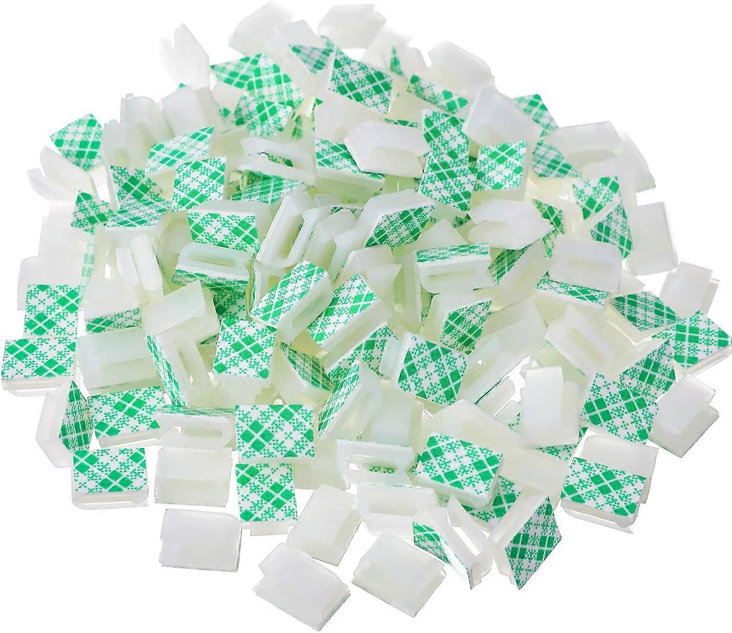 Self-Adhesive Adhesive Fixing Cable Clips Cable Clips Car Cable Tie Clips 200pcs