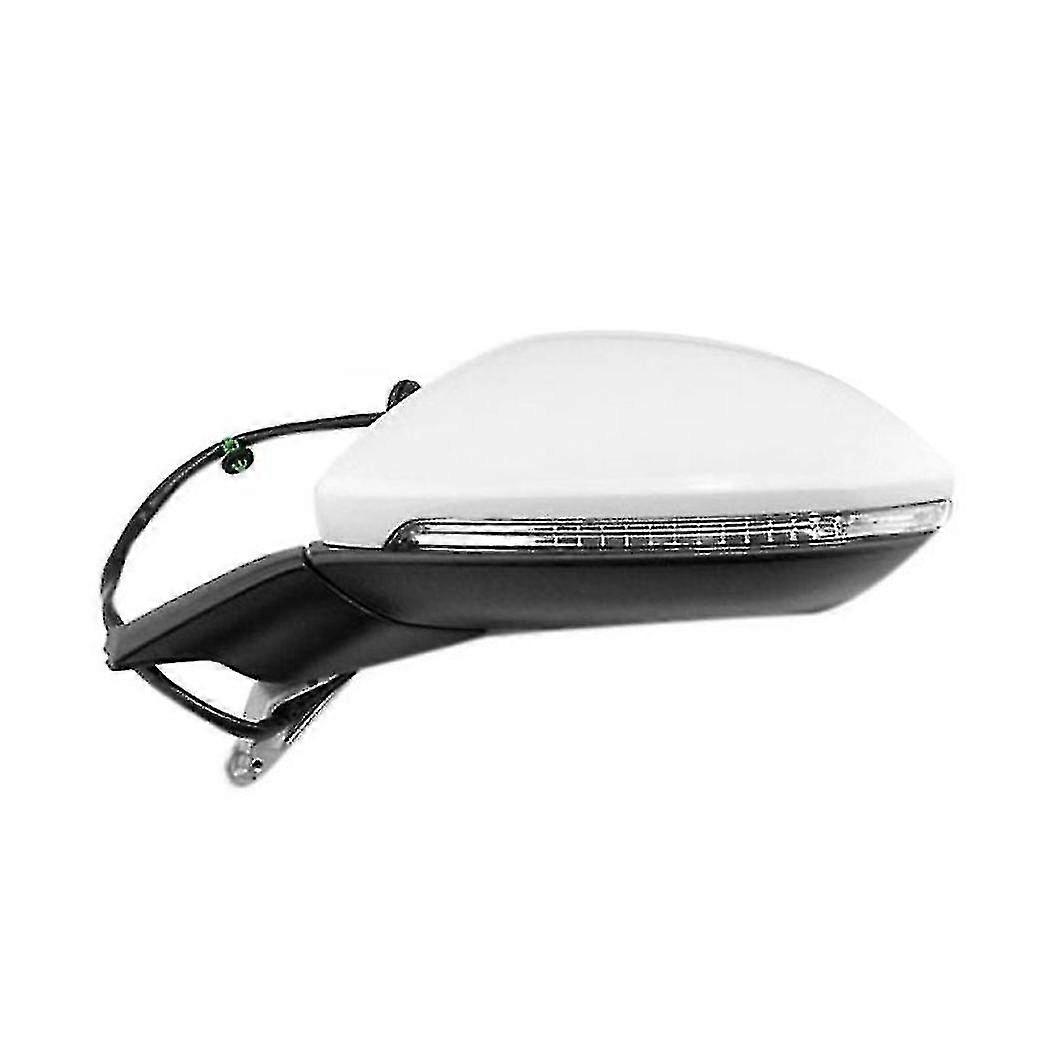 Car Electric Folding Rearview Mirror Assembly Heated Mirror with Light for Golf 7 Mk7 2014-2016 5g