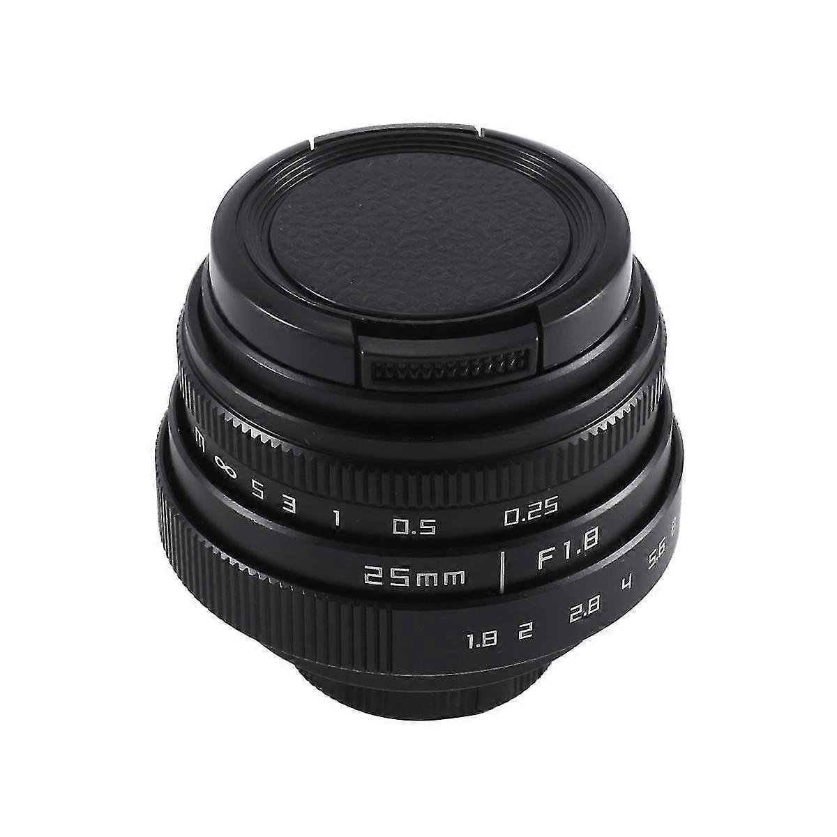 25mm F1.8 -c Tv Lens/cctv Lens For 16mm C Mount Camera Manual Focus Lens-a