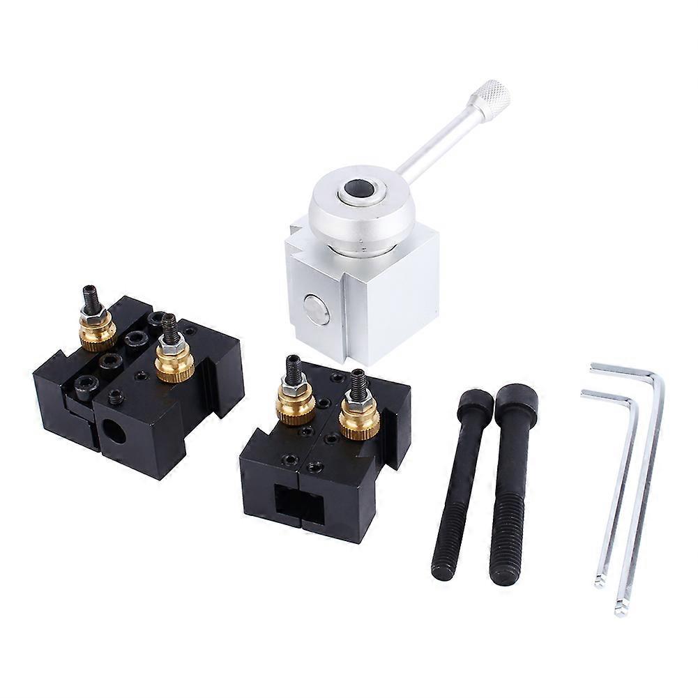 Fast Change Tool Post Blade Holder Kit Sets for 7x10/12/14 Universal Lathes EB