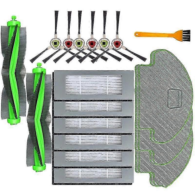 Main Side Brush Filter And Mop Cloth Replacement For Robot Roomba