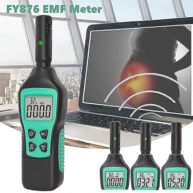 Fuyi Radiation Dosimeter Emf Meter Electromagnetic Radiation Detector Household High Precision Wave Radiation Tester Monitor