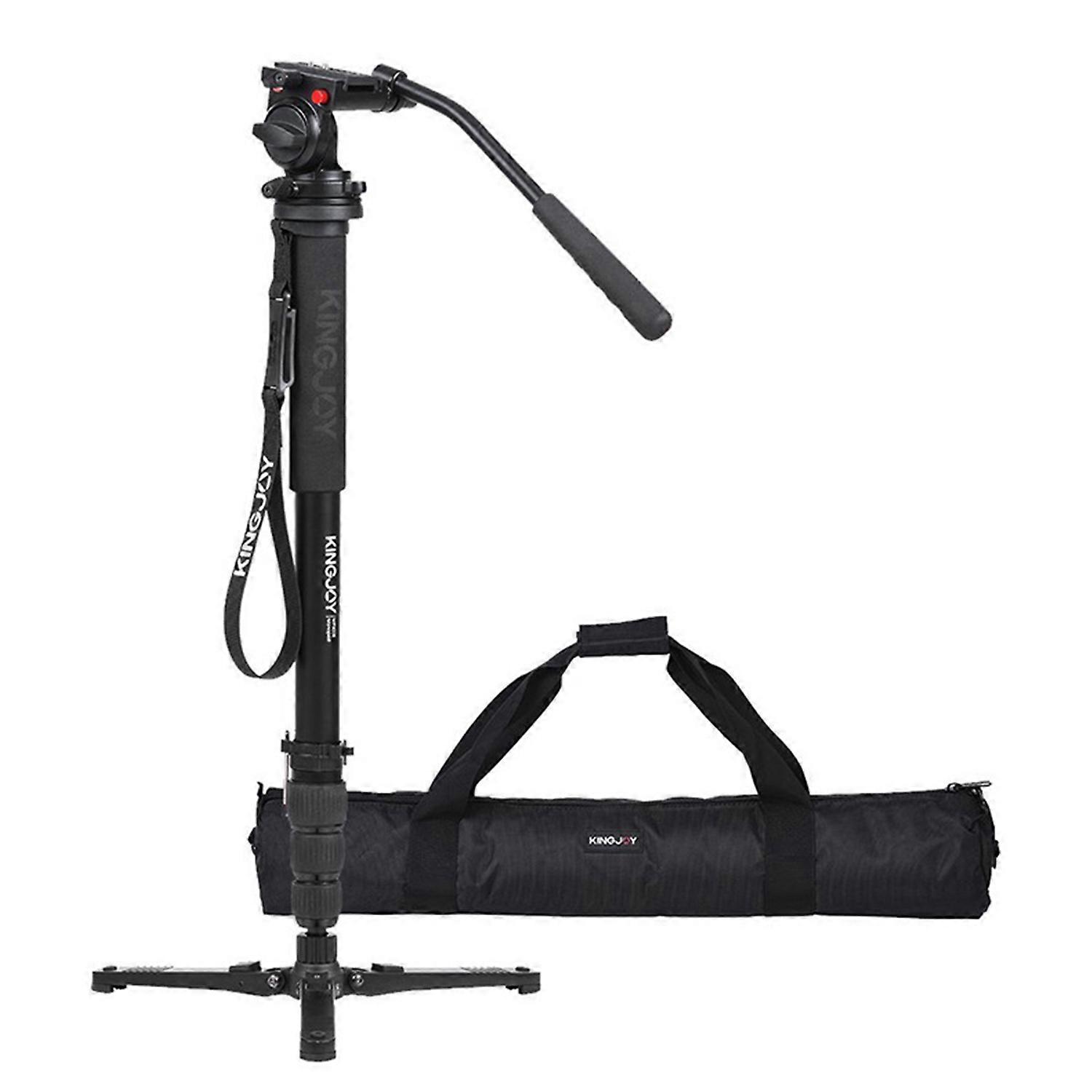 164cm Multi-Function Monopod with Tripod Head Ballhead for Dslr Camera 4 Sections Extendable Monopod Stand For DSLR Camera