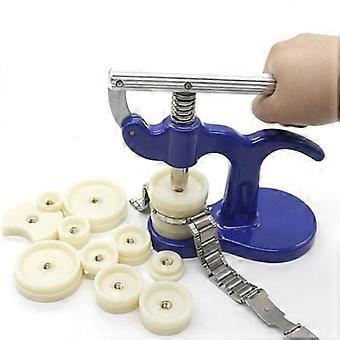 Herramienta de reparación de mesa Máquina de tapado de escritorio Mecánica De cuarzo Cubierta cubierta trasera Herramienta de reemplazo de batería