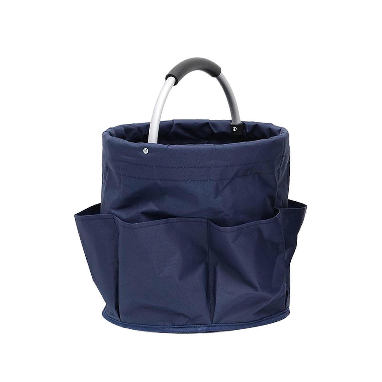 Multi Side Pocket Foldable Picnic Basket Durable Portable Large Bag for Hiking