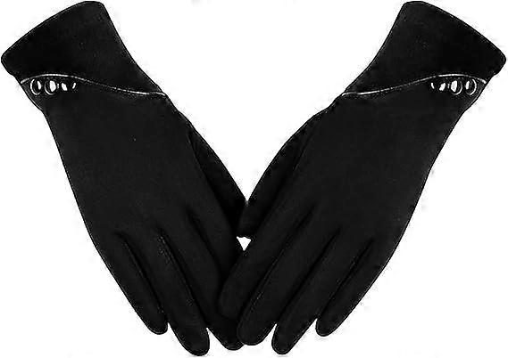 Womens Winter Warm Gloves With Sensitive Touch Screen Texting Fingers, Fleece Lined Windproof Gloves