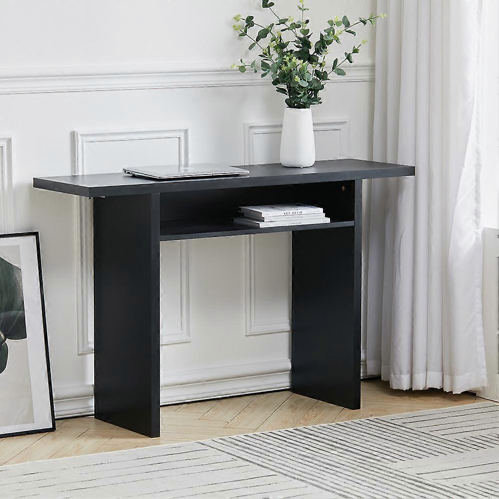 Modern Dining Console Table with Shelf