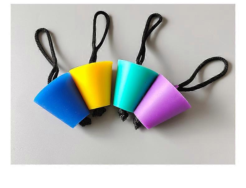 8pcs Universal Kajak Ablassstopfen mit Lanyard Abfluss oder Abfluss zufällige Farbe