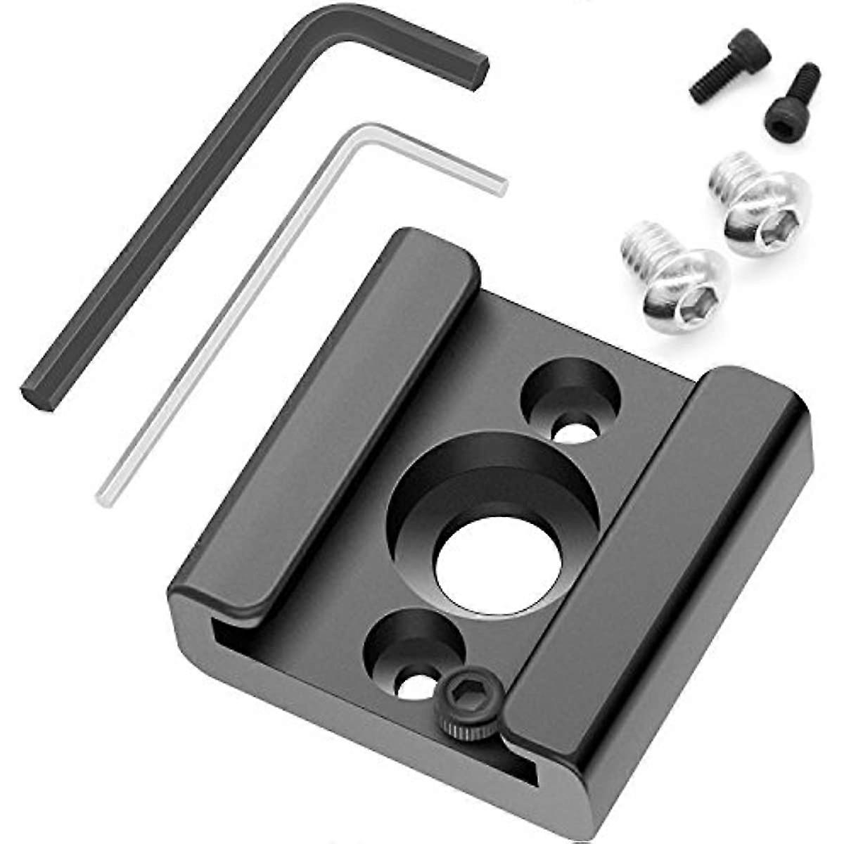 Cold Shoe Mount Adapter Cold Shoe Bracket Standard Shoe Type w14 Thread Hole for Camera DSLR Flash Led Light Monitor Video