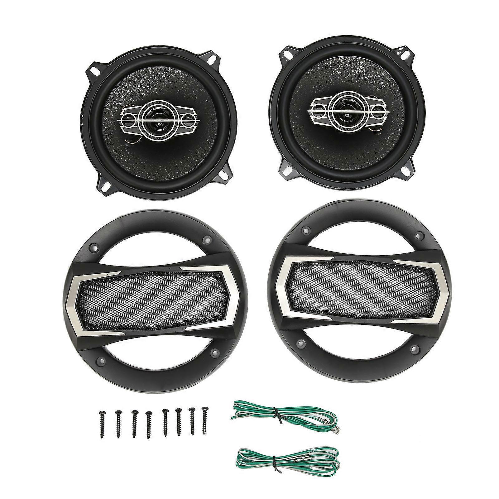 2個入り 車用同軸スピーカー 400W 高低音 5インチ 車載スピーカー 車の改造用