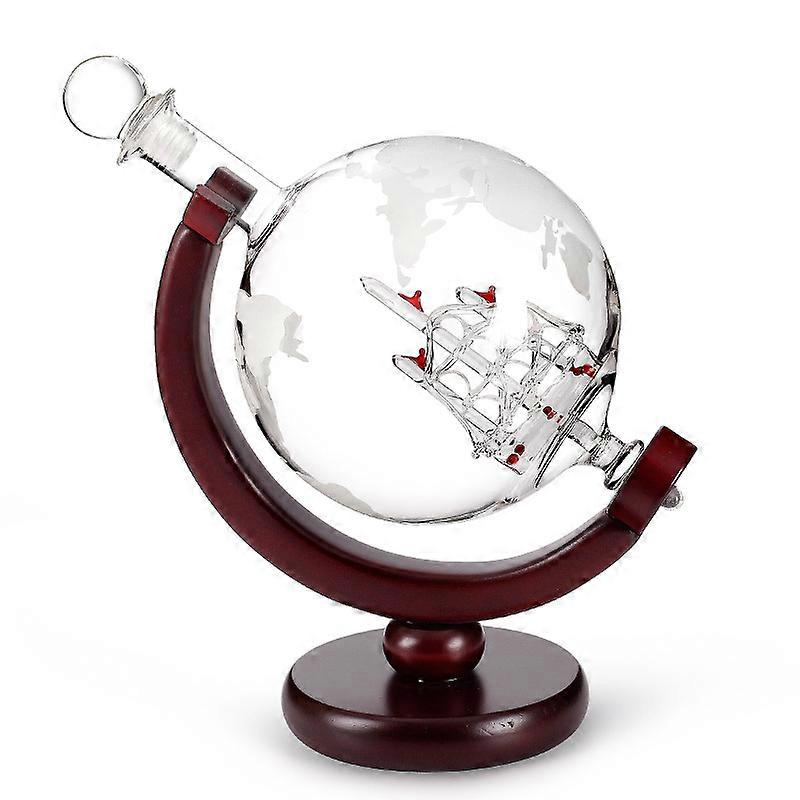 Whiskey Decanter Globe - for Liquor, Scotch, Bourbon, Vodka or Wine-800ml