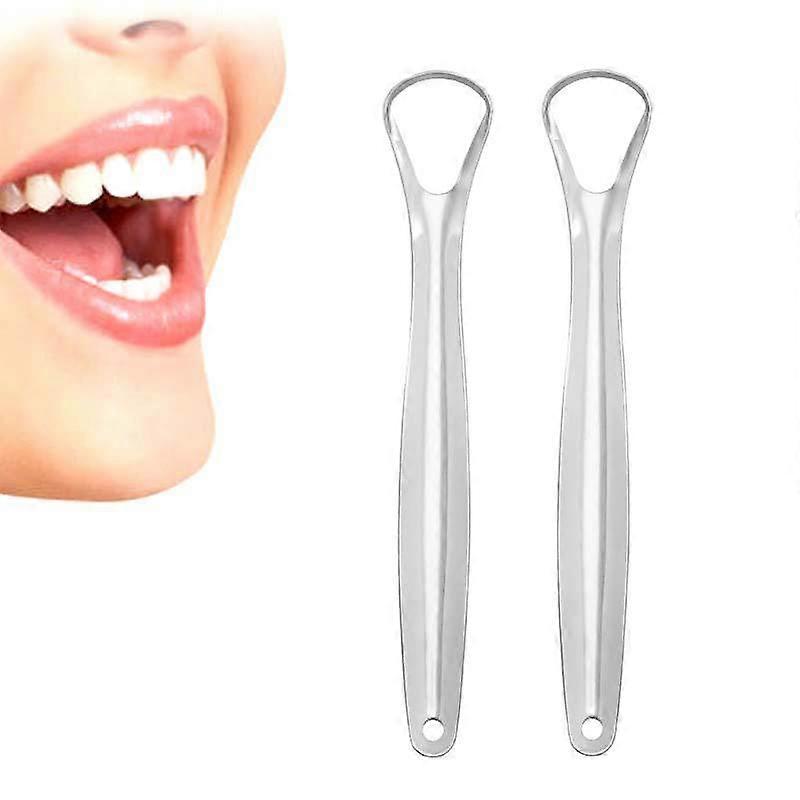 Tongue Scraper (2  Pack), Reduce Bad Breath