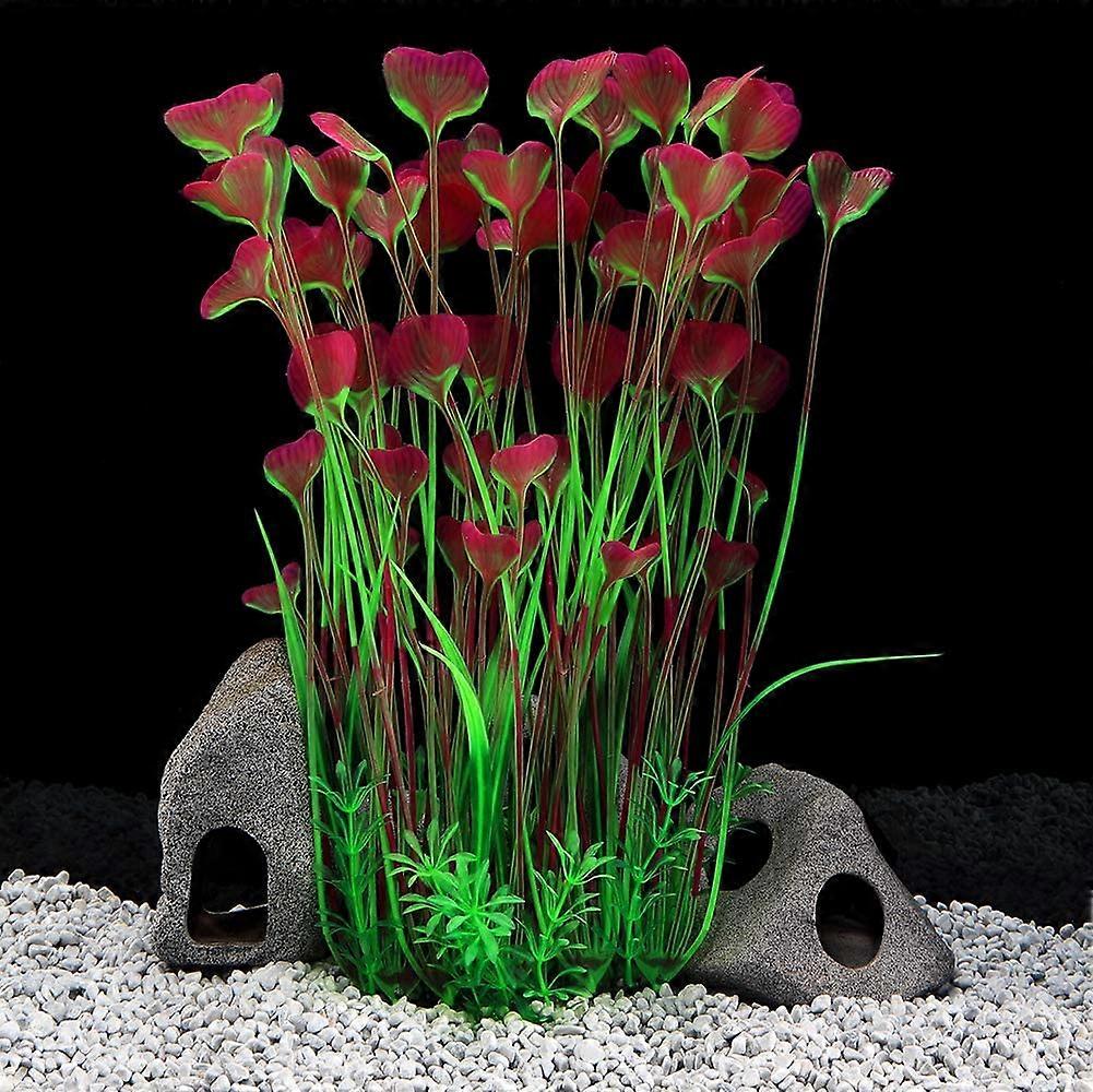 Large Aquarium Plants Artificial Plastic Fish