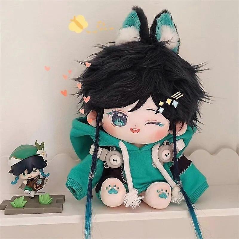8 Inch Plush Doll20cm Cute Cotton Doll with Skeleton, Plush Doll,Soft Stuffed Dress Up Doll, Kawaii Plush Toys Gift Come with Doll Clothes