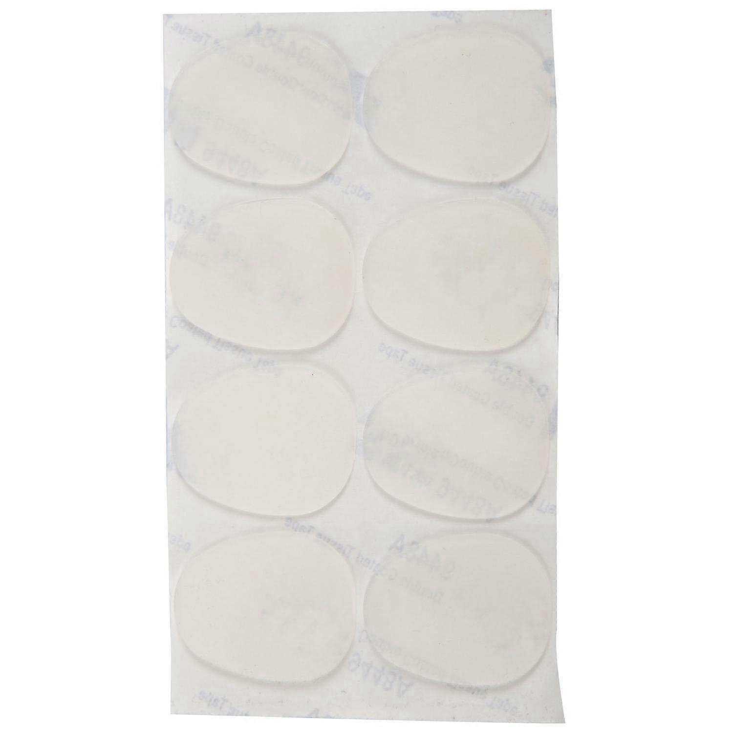 8pcs /tenor Sax Mouthpiece Patches Pads Cushions Transparent