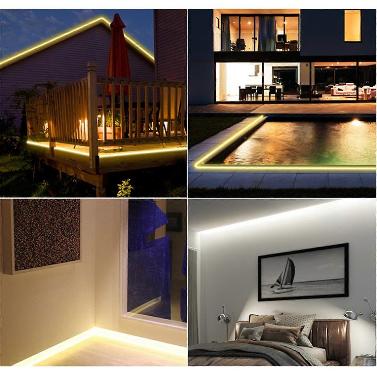 Makeup Mirror LED Backlight Lighting COB Strip Lights Vanity Lights Bathroom Dressing Table Room Wh