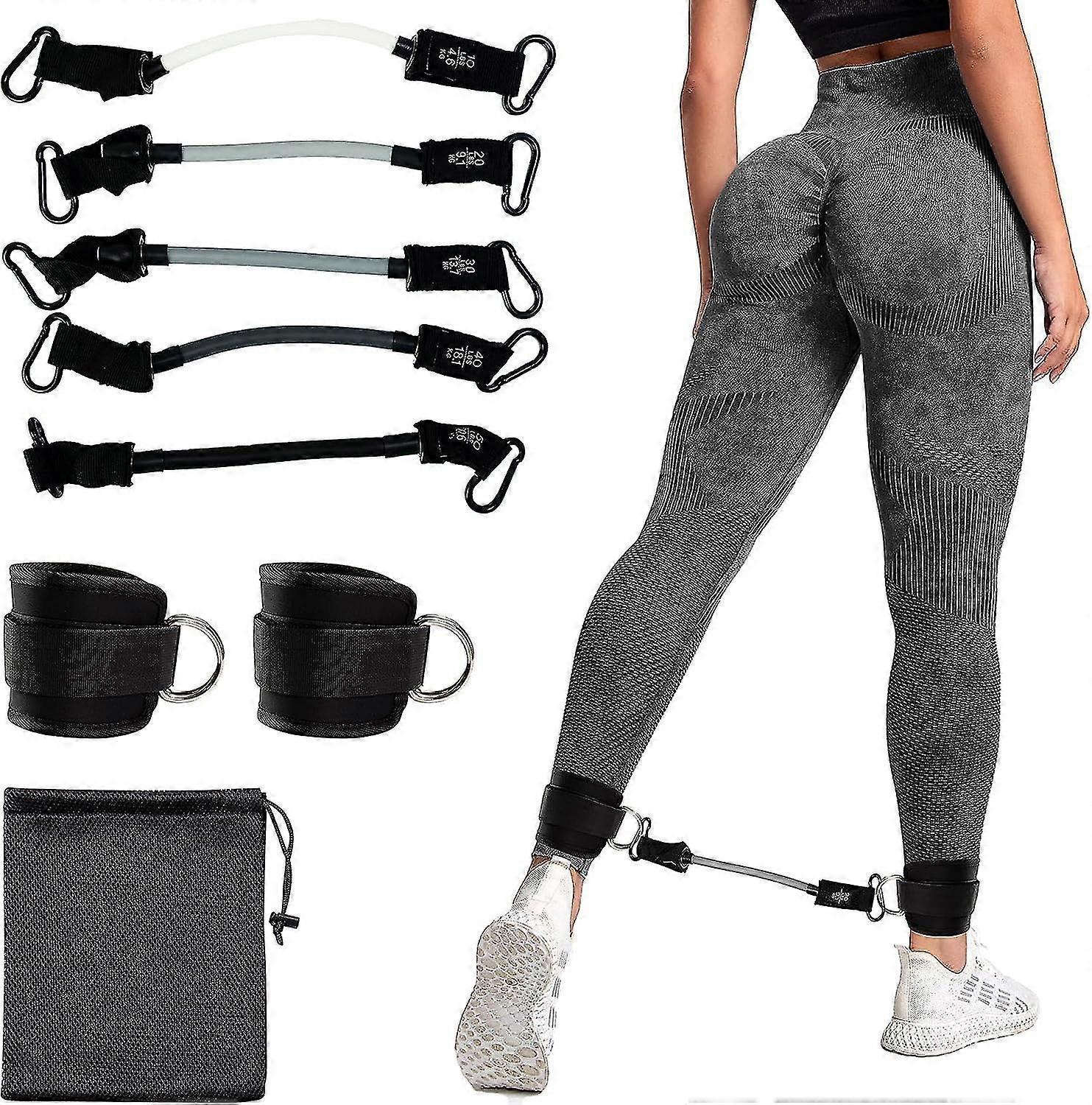 Ankle Resistance Bands With Cuffs Pro,versatile Ankle Resistance Band For Working Out,ankle Bands For Working Out-YKY416