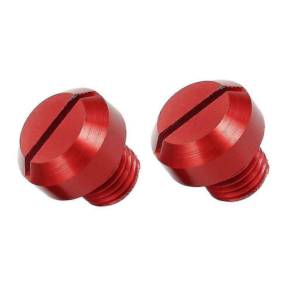 Mirror Anti-rust Screw Motorcycle Fit Universal Motorcycles Multipurpose Part(red)(2pcs)