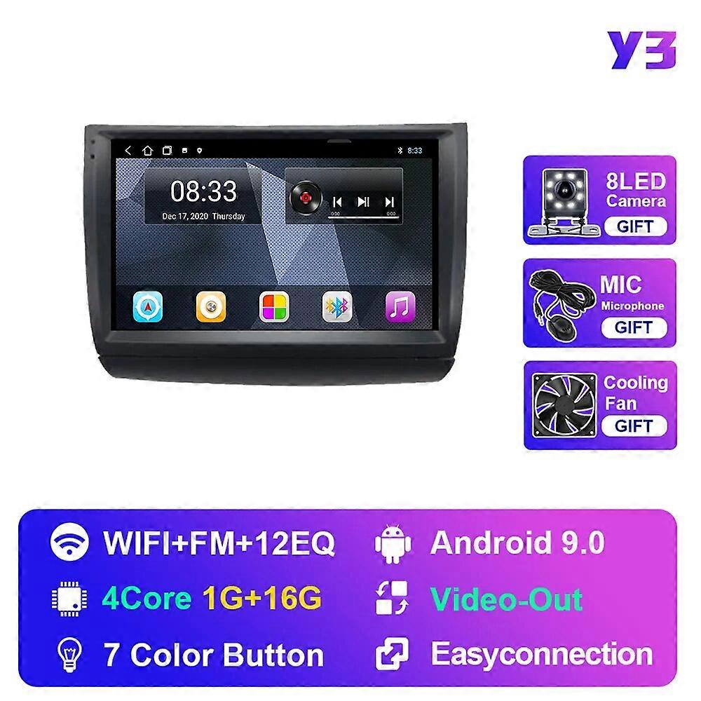 Autoradio Android 10.0 Toyota Prius 20 2002-2009 autoradiosoitin Android Auto kosketusnäyttö GPS-navigointi No 2 din