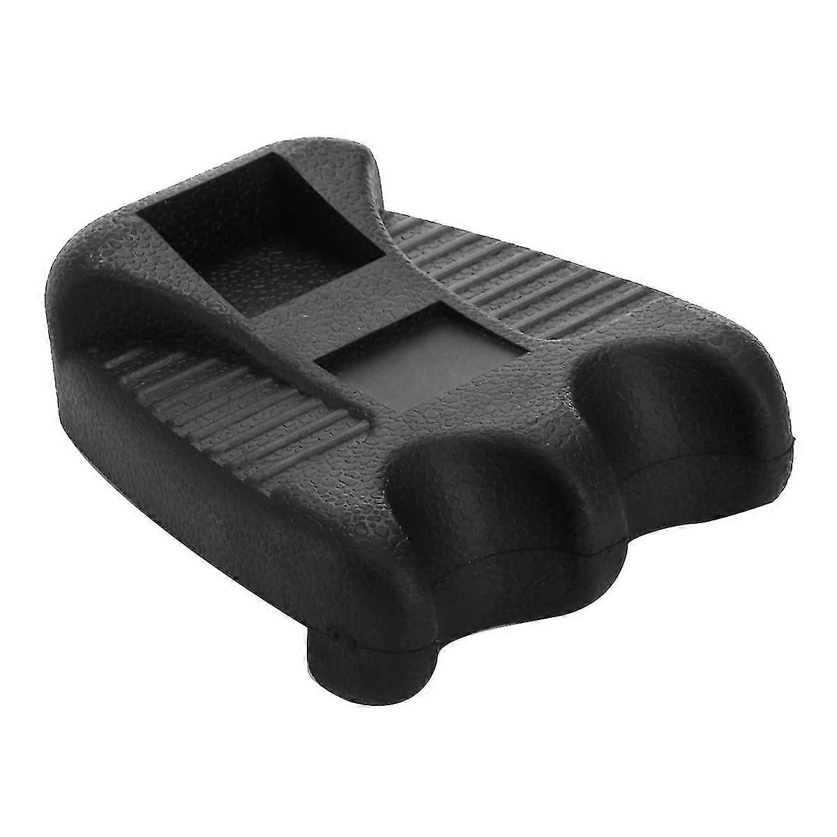 2 Löcher Pool Queue Halter, tragbare gewichtete Queue Rest Queue Halter, Billard Queue Rack mit Kreidehalter