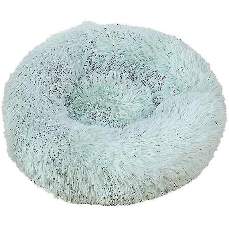 Pet Bed For Cats And Dogs Round Plush Dog Bed Donut Shaped Cat Bed Color And Size Optional (diameter 80cm, )