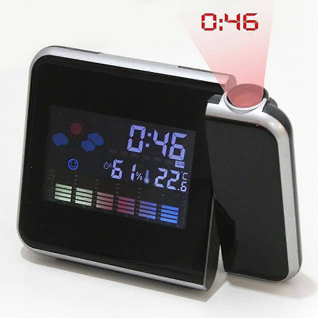 Projection Alarm Clock With Date  LED Digital Clock
