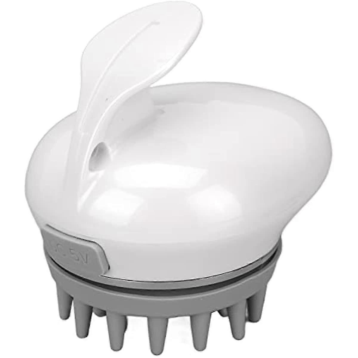 H Brush Silic Recharable Electric Scalp Brush Massar For Face Scalp Care H Brush With Soft Silic Scalp Massar Usb Ch