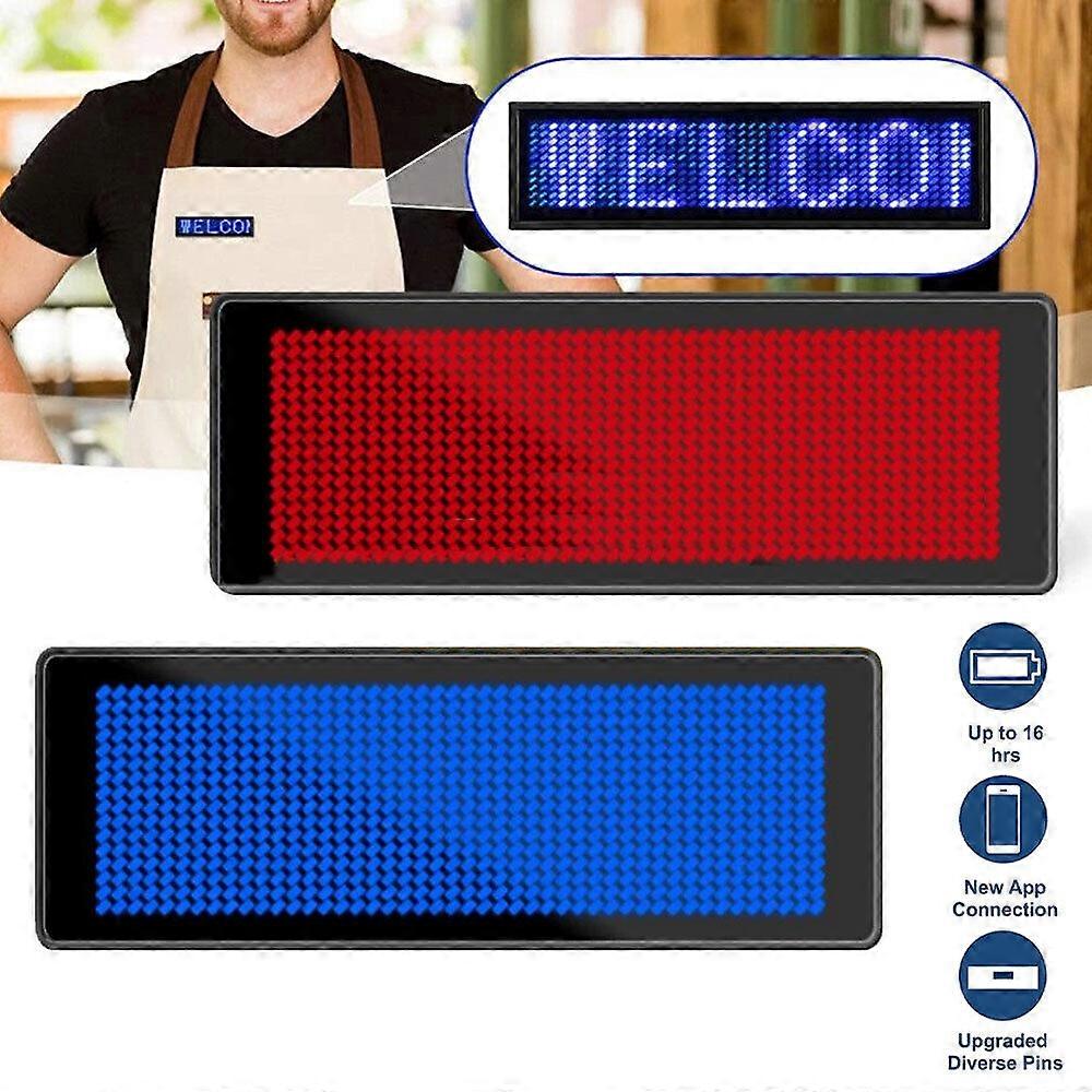 LED Display Programmable Message Sign Moving Scrolling Lighting Board Bluetooth,100% new
