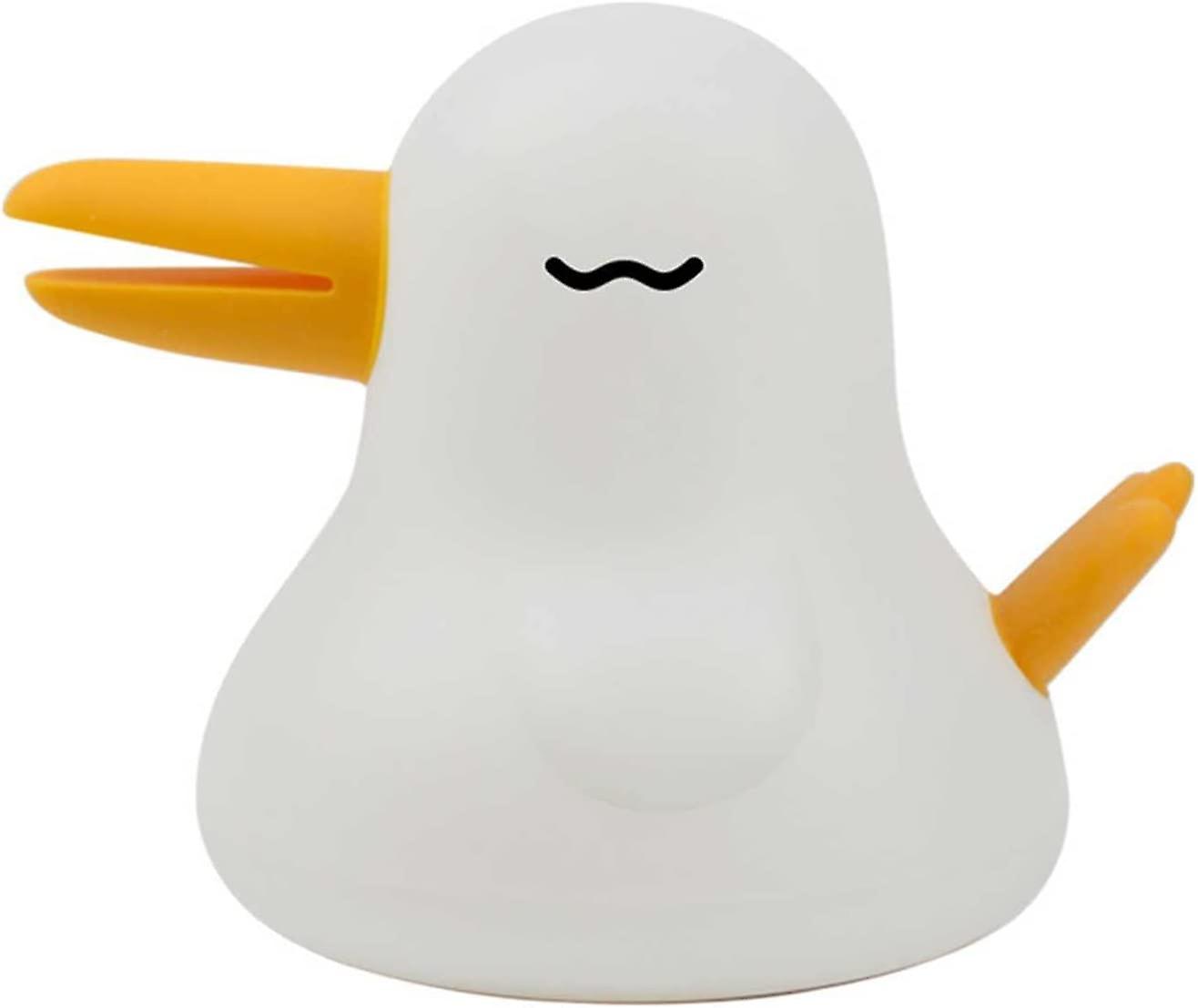 Rechargeable Battery Powered Night Light - Touch Sensing Portable Bedside Light Dimmable