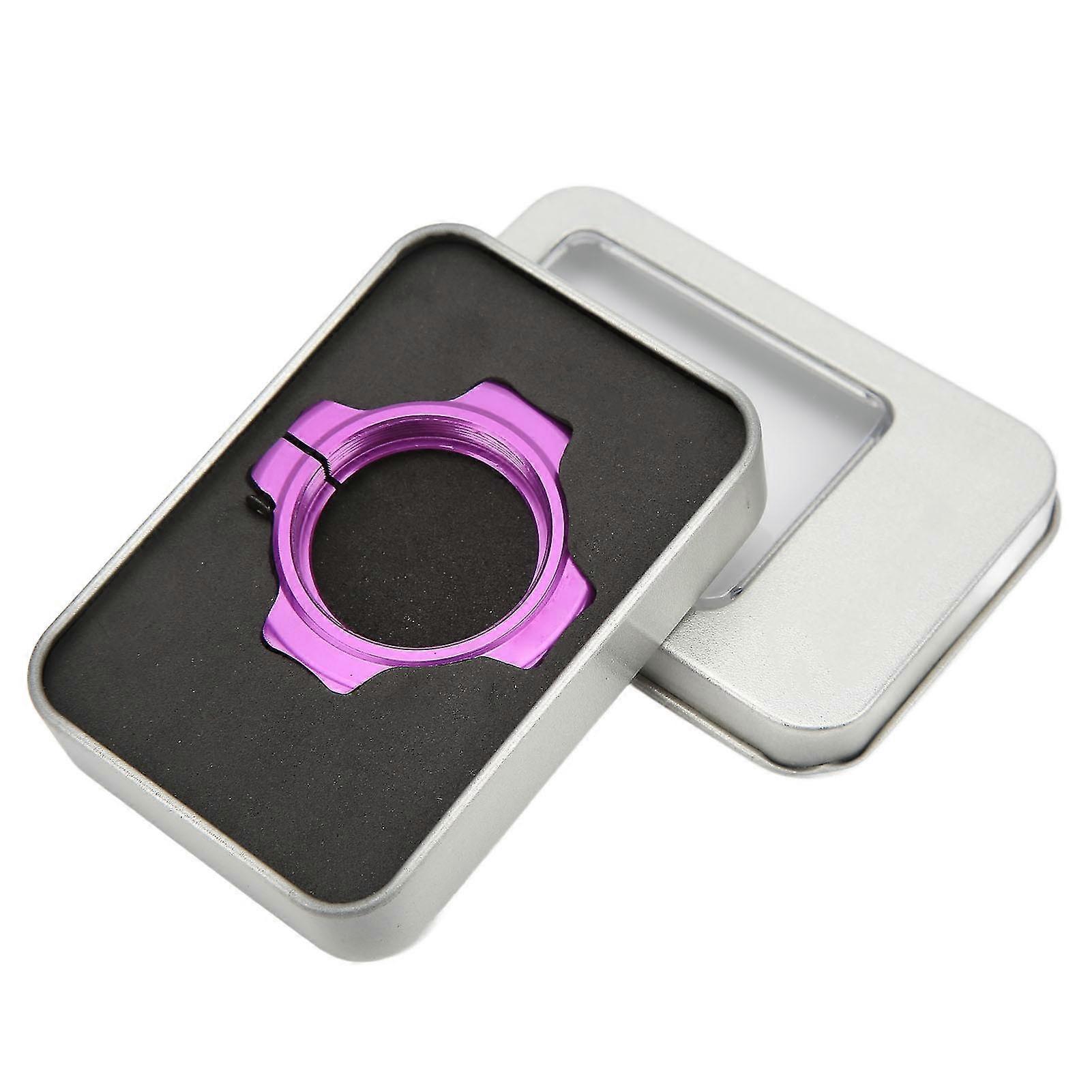 Bicycle Crank Alloy Bottom Bracket Adjuster for DUB Bike Crank Upgrade Parts - Purple, 28.99mm