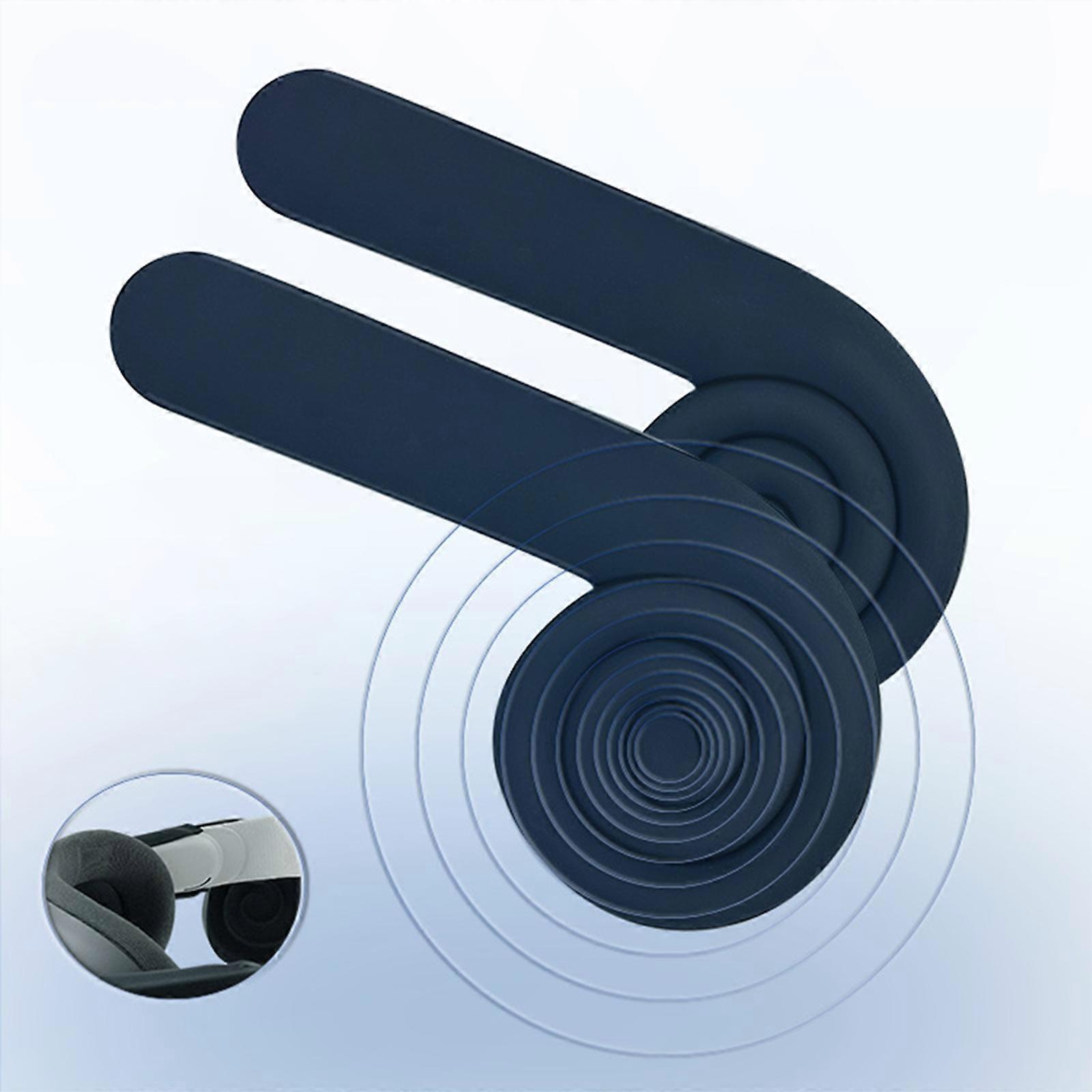 Silicone Ear Muffs for Meta Quest 3 VR Headset to Enhanced Headset Sound, Quest 3 Accessories Headphone Extension Cover