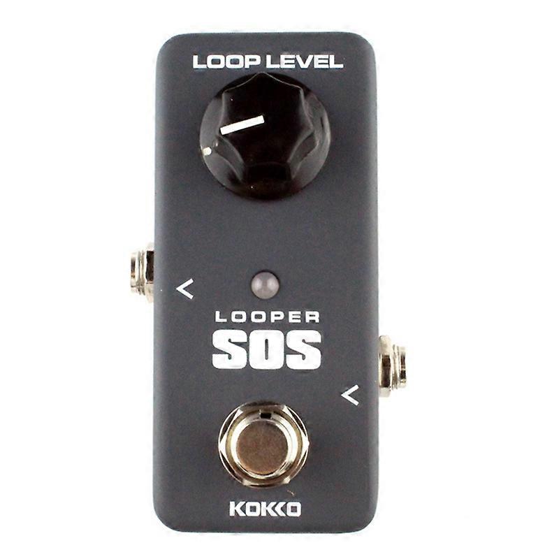 KOKKO FLP2 Portable Guitar Effect Pedal Looper Effects 5 Minutes Looping Time Loop Station, Exclude Power Adapter