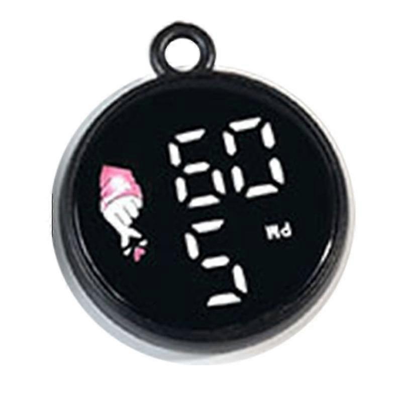 Kids Mini Watch with Hanging Hole Round Dial Rich Color Optional Adjustable Time Display Portable-ZZY