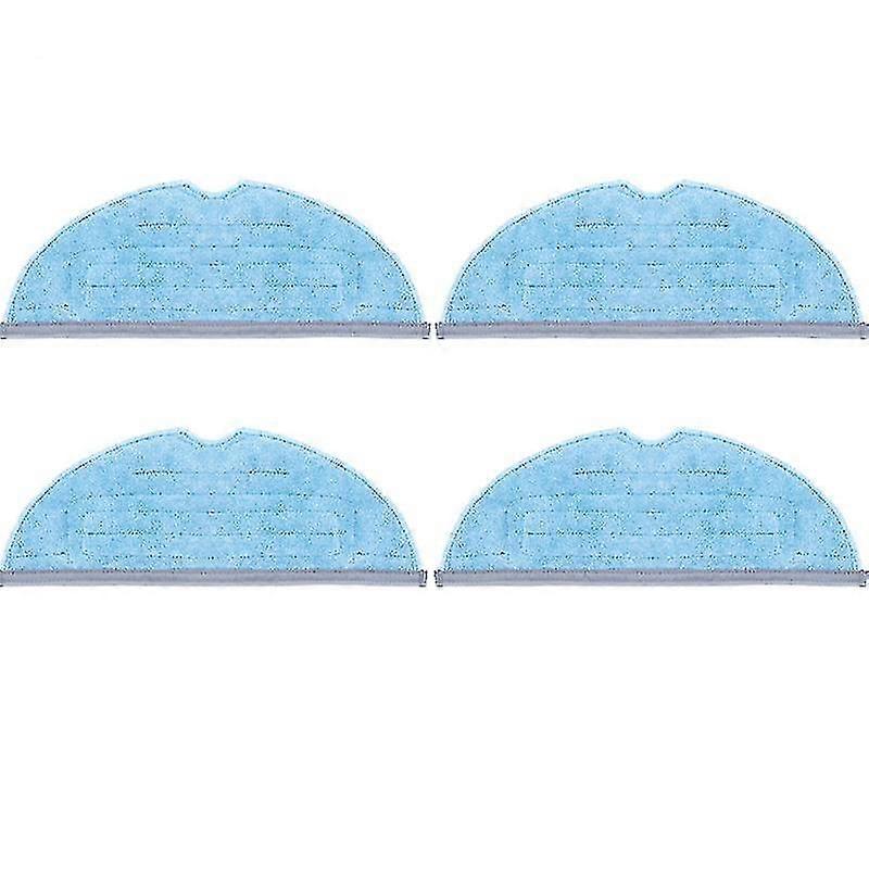 4pcs Replacement Mops Rag Cloths Compatible With Roborock S7 Vacuum Cleaner