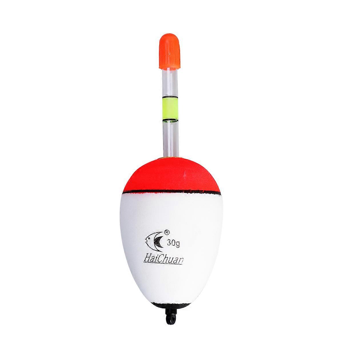 EVA Fishing Float 30g Freshwater Saltwater Fishing Float Bobber Luminous Lighting EVA Float Glow Stick Fishing Float (30g)