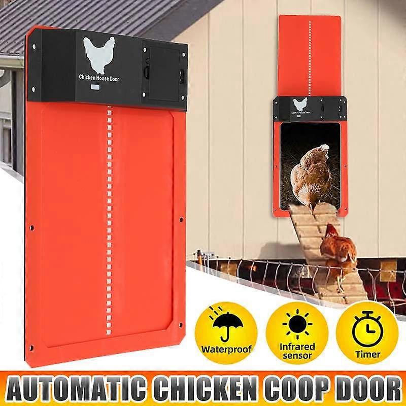 Automatic Chicken Coop Door Light Sense Ultimate Door For Chicken