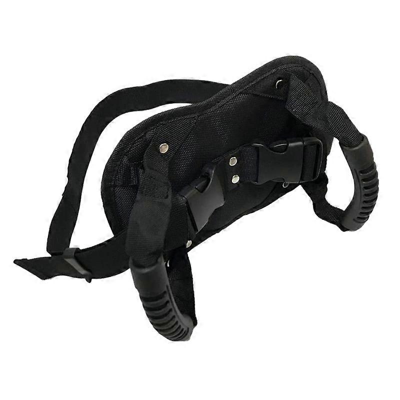 Motorcycle Back Seat Safety Armrest, Passenger Grip Grab Handle Non-Slip Strap Seat Belt Protection