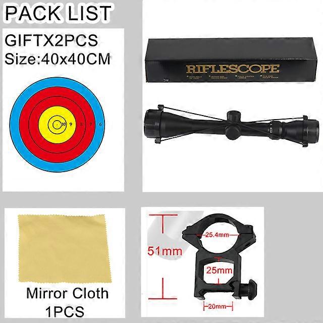 3-9X40 HD Single-tube Telescope Aluminum Alloy Precision MOA Water Proof