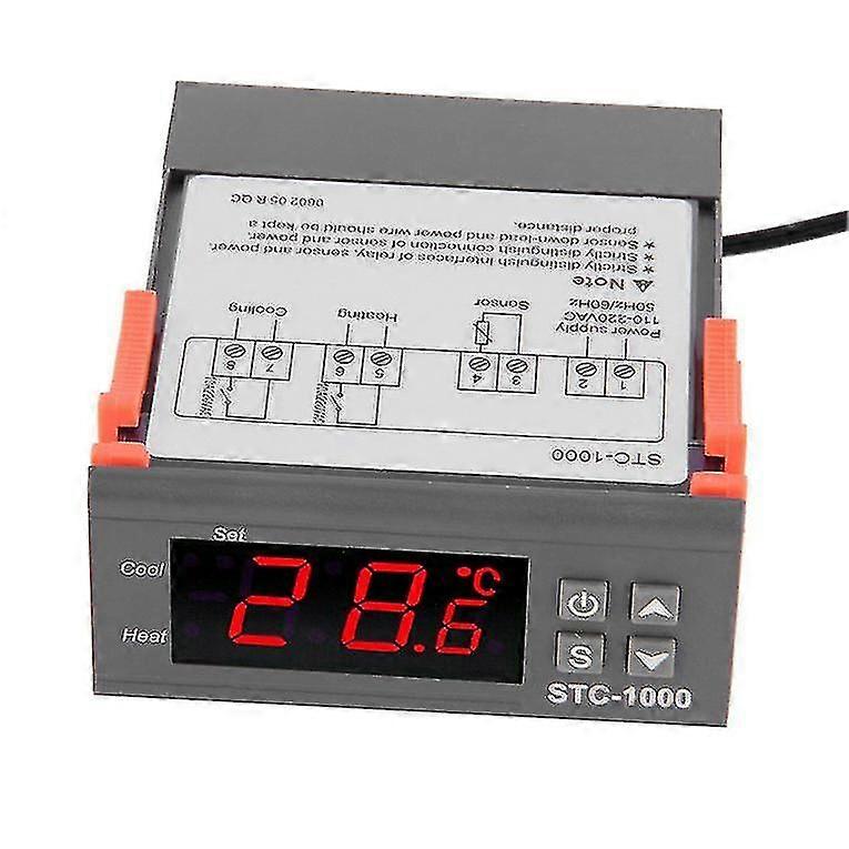 Digital Stc-1000 Multipurpose Temperature Controller Thermostat With Sensor