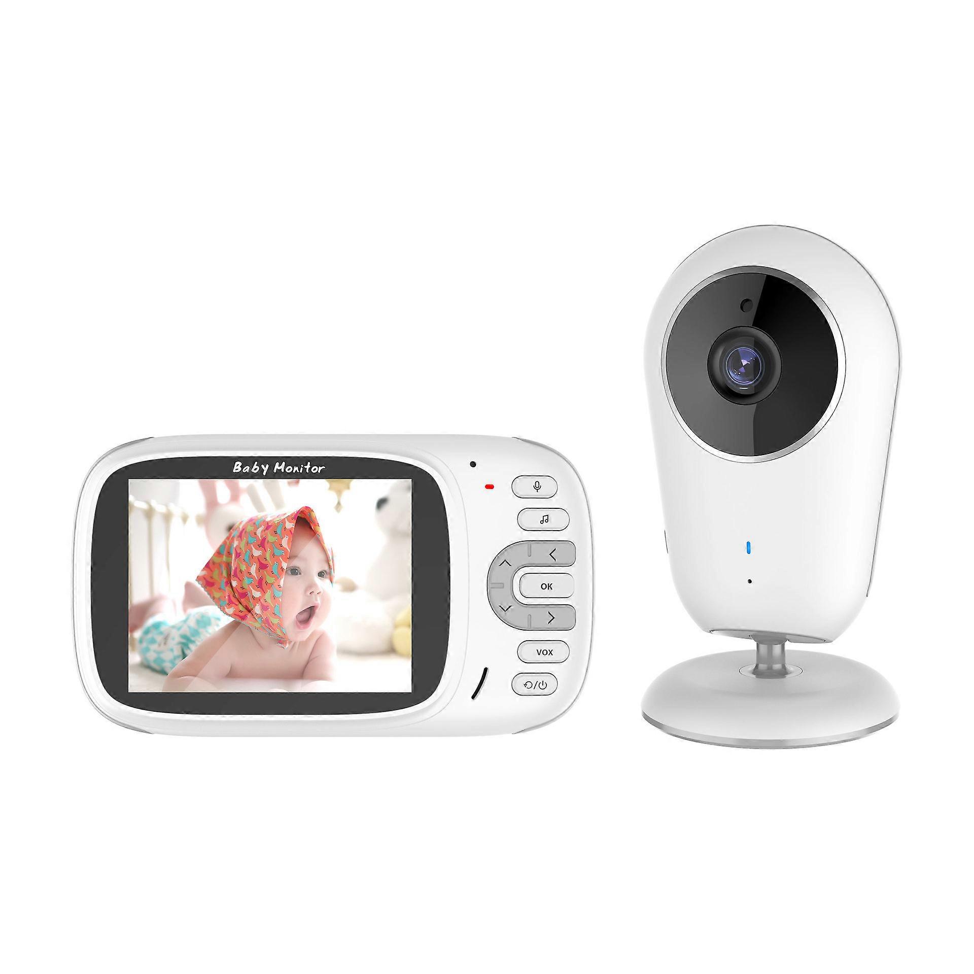 3.2 Inch Wireless Video Baby Monitor Night Vision Security Camera Babyphone Intercom Temperature Monitoring Babysitter Nanny