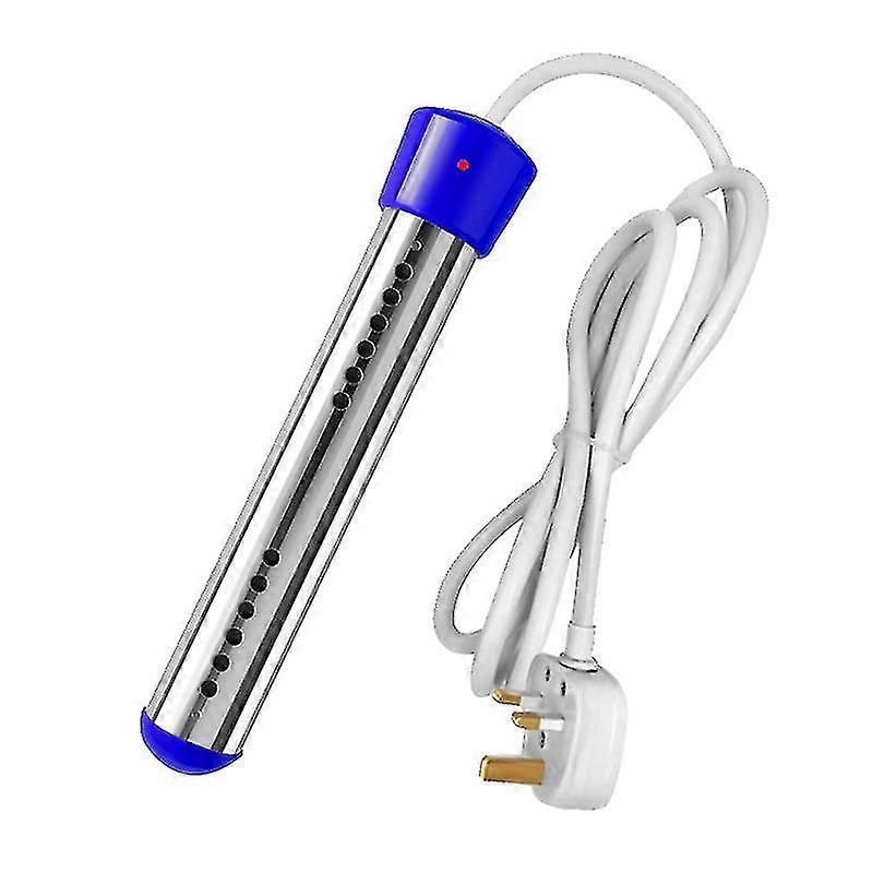 3000w Bathtub Water Heater Auto Shutdown Heating Rod With Plug,blue
