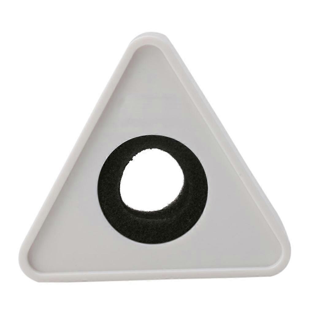 Black Hole Triangular Mic Microphone TV Interview Logo Flag Station DIY