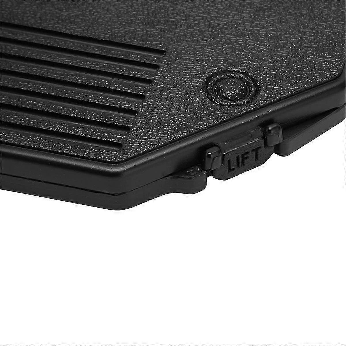 Empty Take Up Reels Storage Box Full Protection Open Reel Recording Tape Box Case Portable For 10 Inch Sound Tapes Black