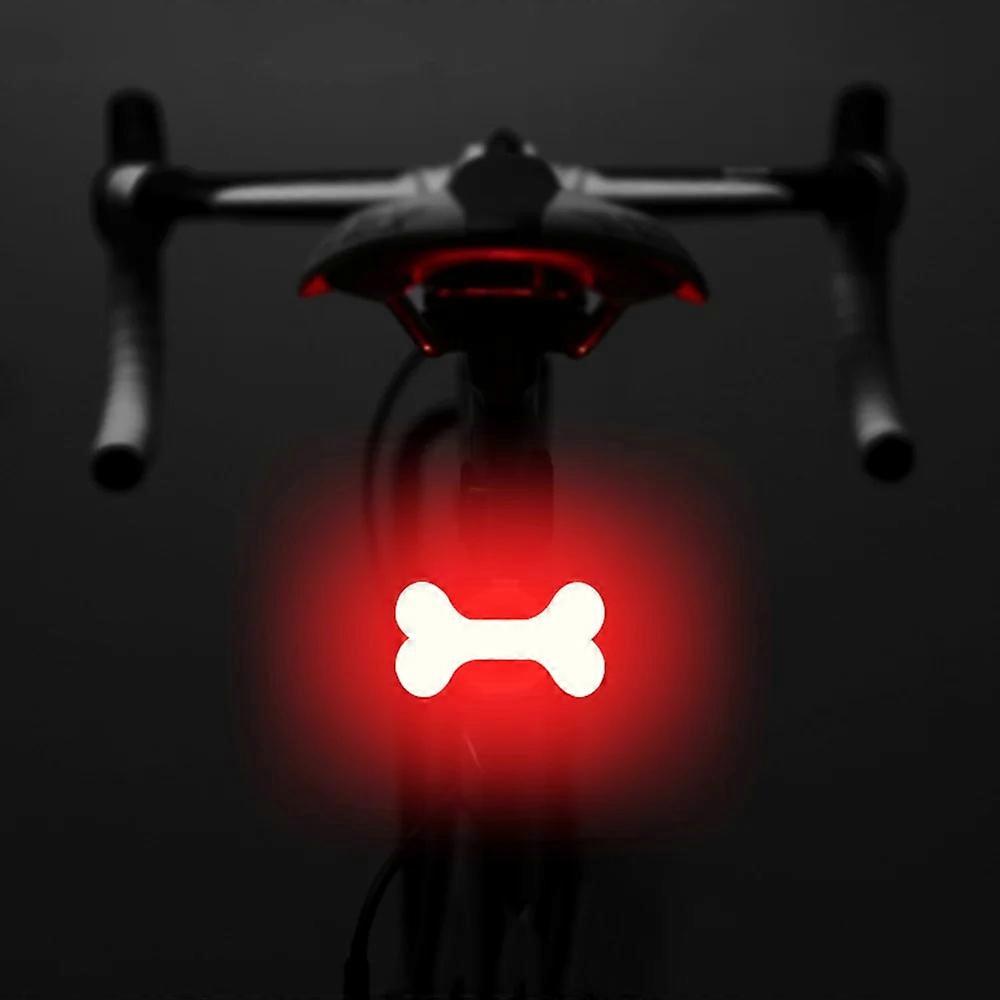 Multi Lighting Modes Bicycle Taillight USB Charge Led Bike Heart Shape Light Flash Tail Rear Lights for road Mtb Bike Seatpost