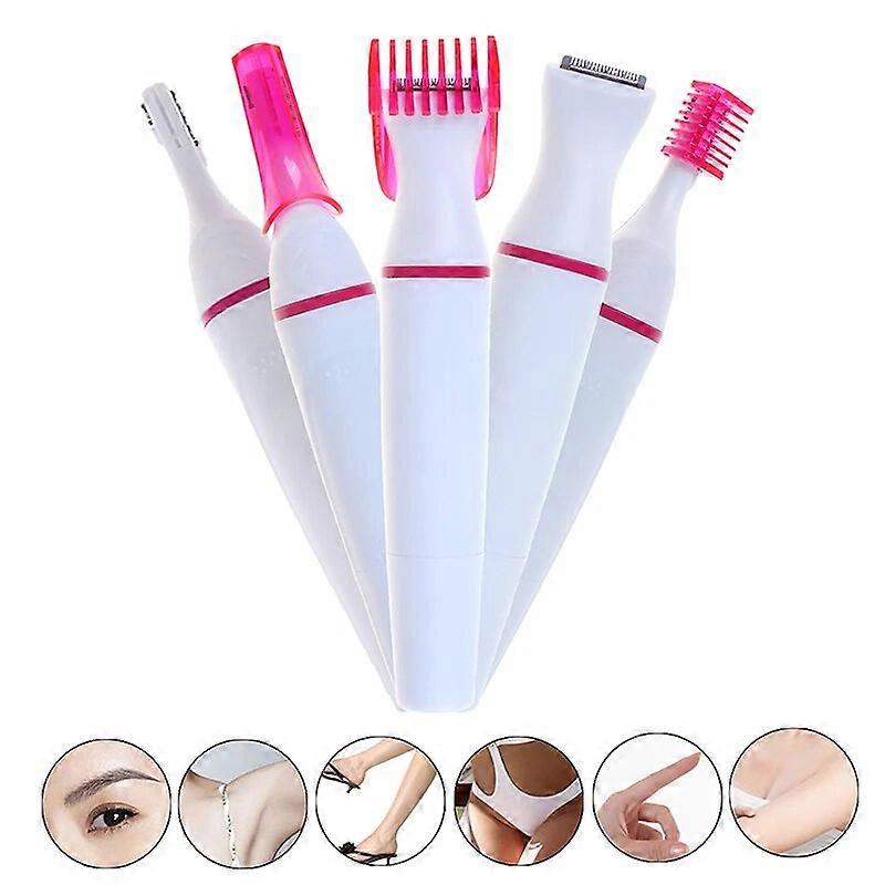 All-In-One Convenient Razor 5in1 Trimmer Female Wet Dry Shaver Epilator