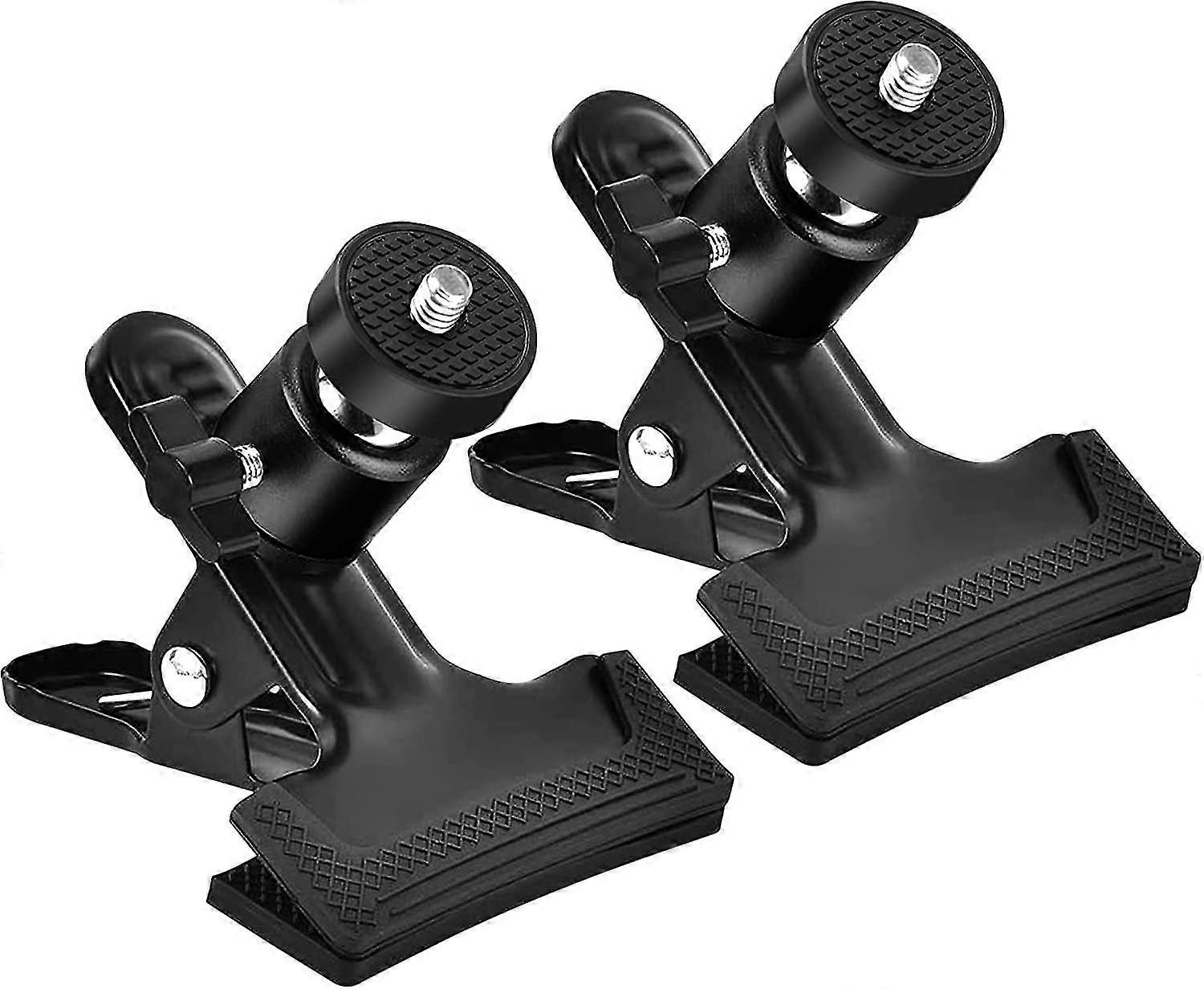 Camera Flash Mount 360 Degree Camera Clamp Holder Stand Tripod Clamp Mount Flash Rail With 1/4 Inch Thread Ball Head For Gopro Hero Dslr Slr Camera Tr