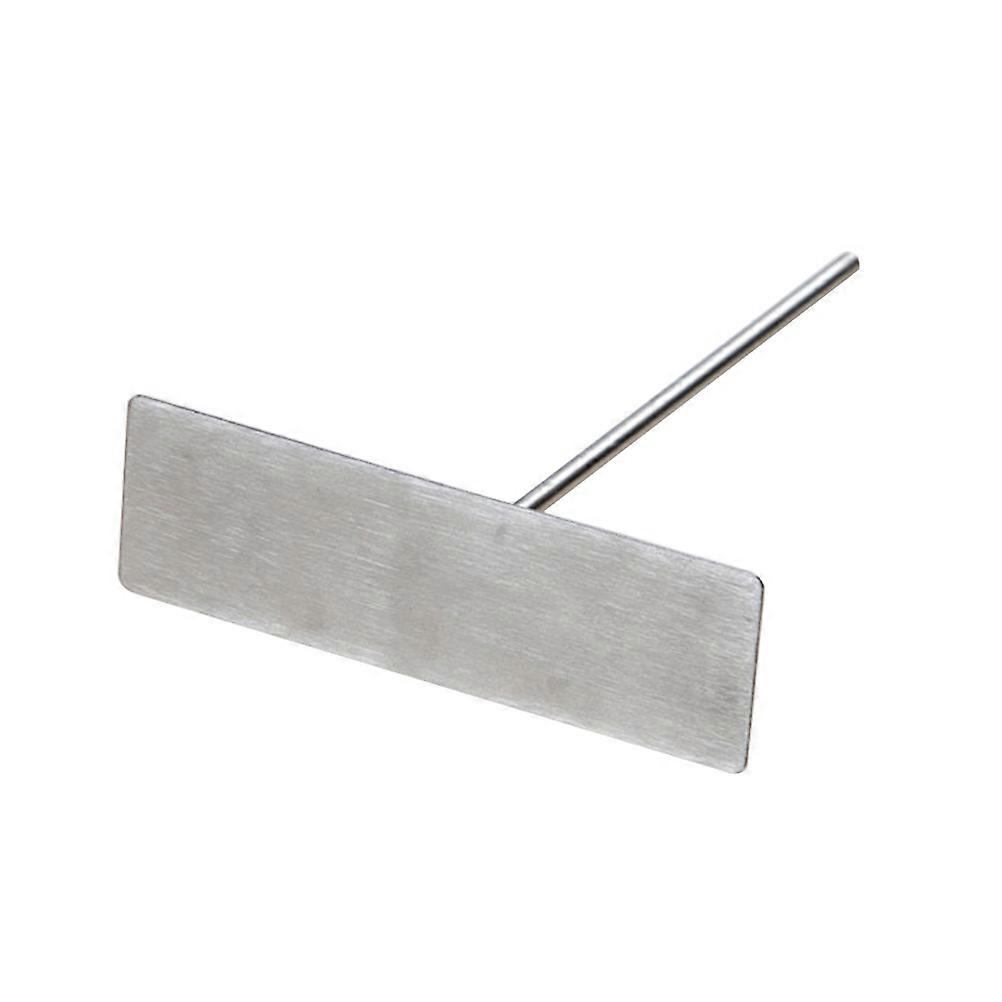 Batter pandekage spreder crepe gør værktøjer t form crepe maker crepe rake rustfrit stål crepe spreder