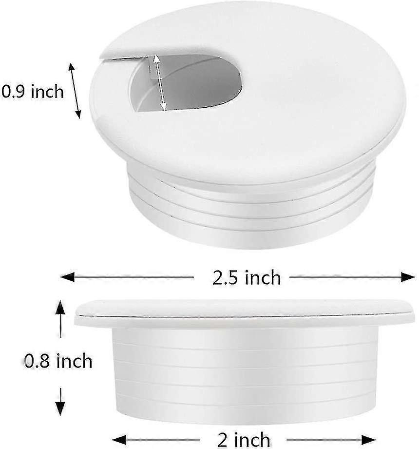 Cable Hole Cover 50mm Cable Organizer For Desktop Pc Plastic Locking Ring