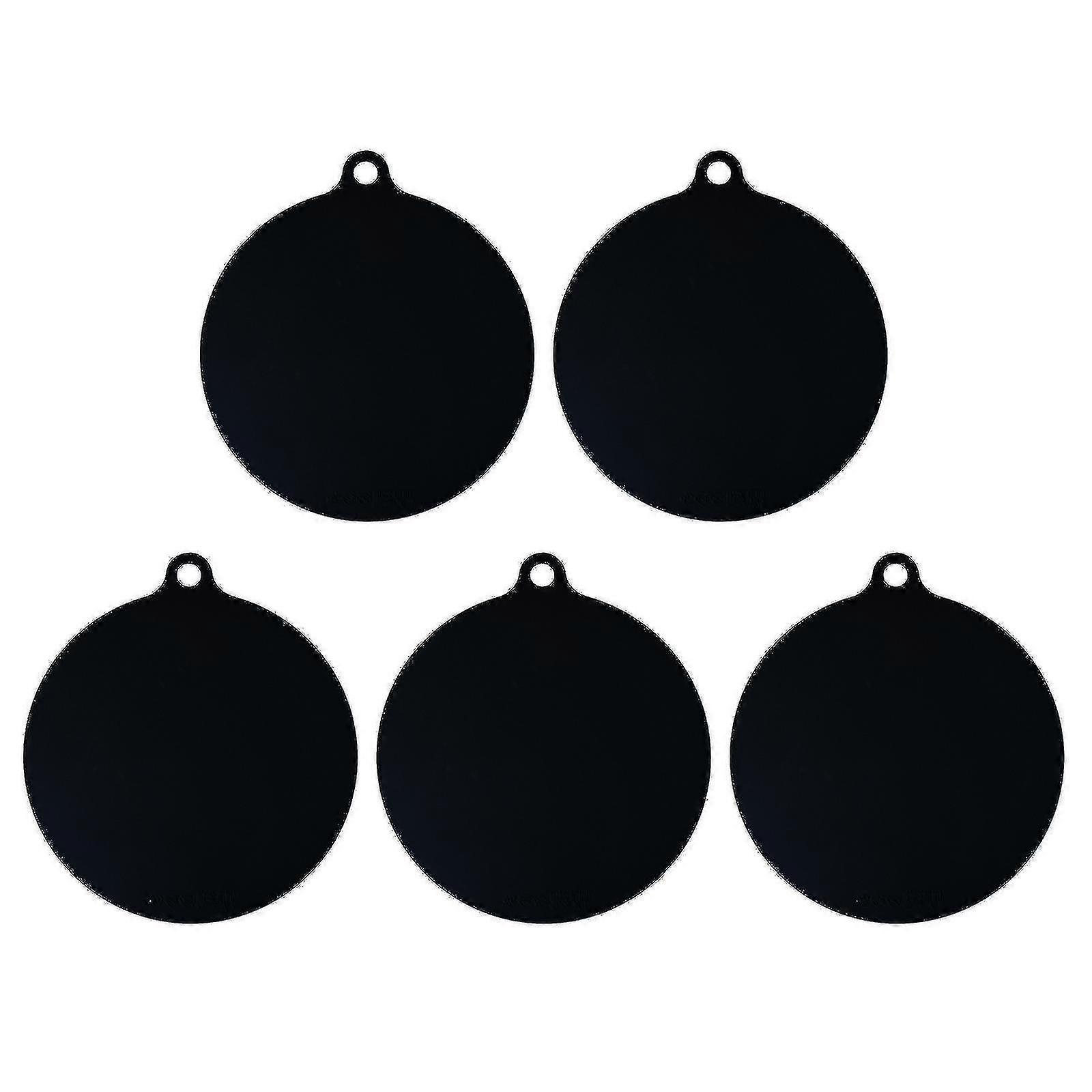 5 Pack Electric Induction Hob Protector Mat Anti-slip Mat , Black