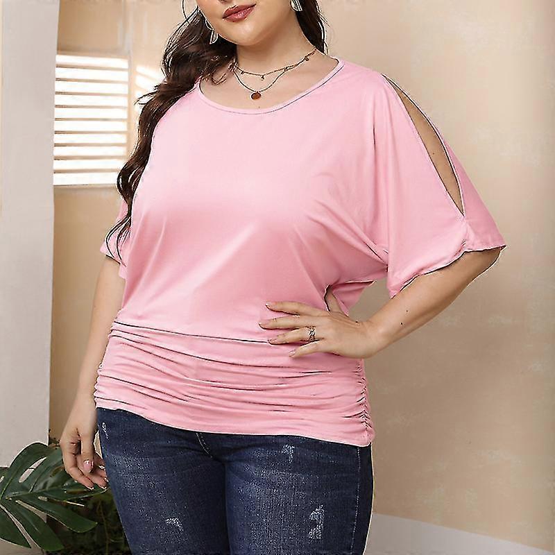 Mujer Casual Plus Size Pullover Damas Loungewear Moda Tops Básicos Irregular